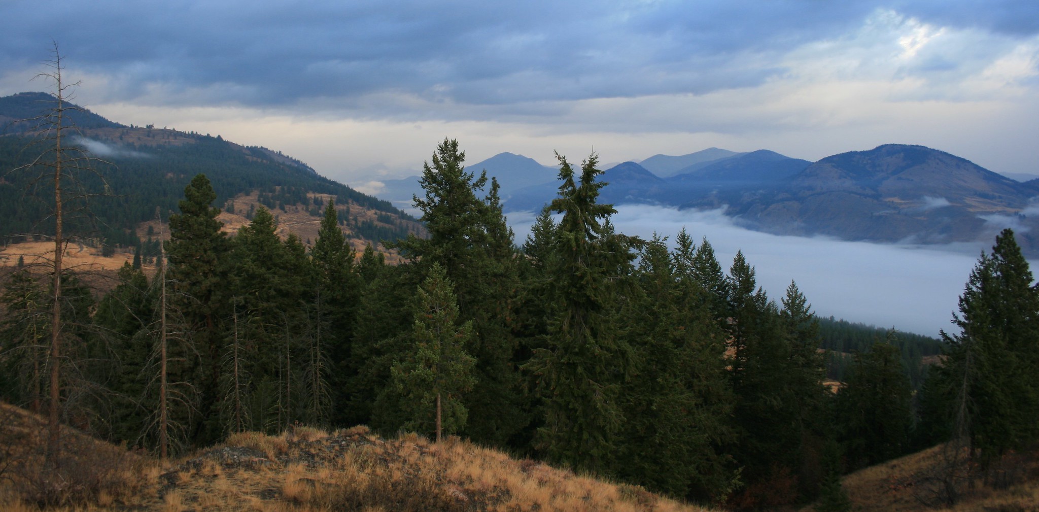 A view of Methow Valley, near Pipestone Canyon