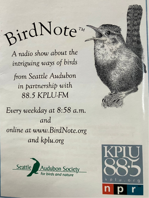BirdNote early promo
