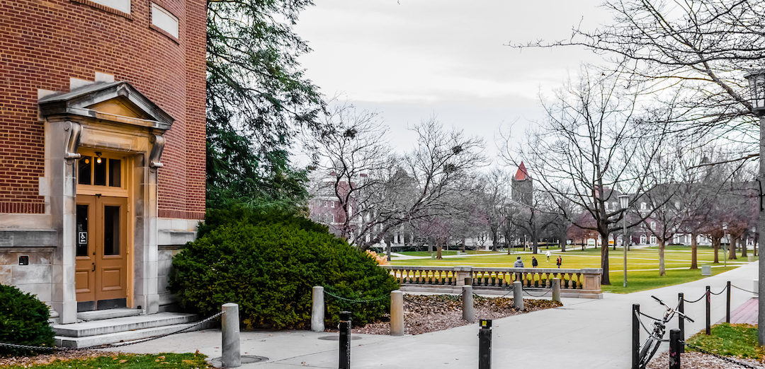 Main quad of the University of Illinois Urbana-Champaign