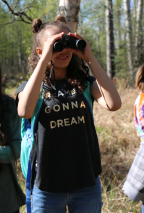 Teen birding