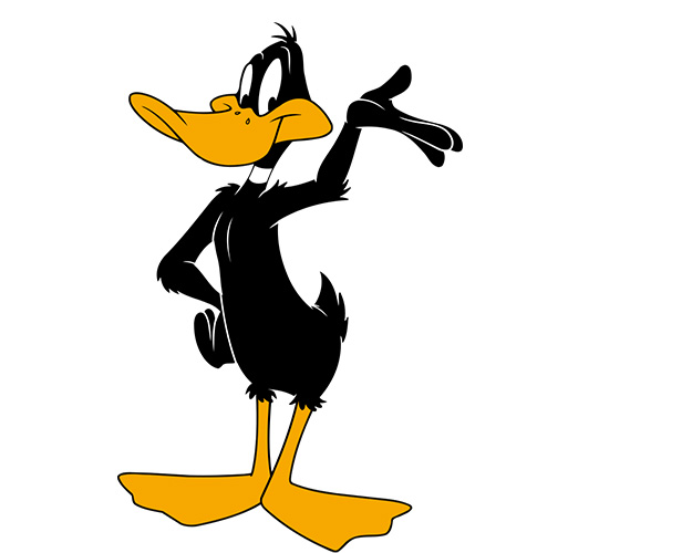 Daffy Duck And His Girlfriend