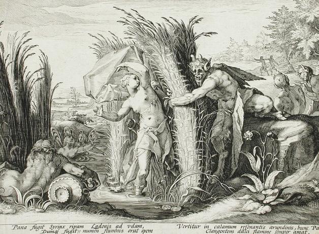 Syrinx and Satyr