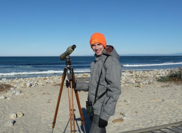 Nathan Goldberg, young birder from Chicago