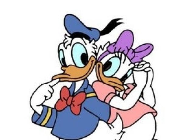 Donald and Daisy Duck