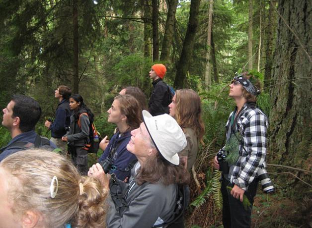 Teenagers attending VENT camp