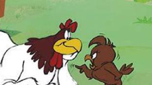 Foghorn Leghorn and Henry Hawk