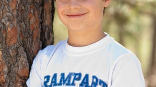 Hayden Goold, 4th grader at School in the Woods