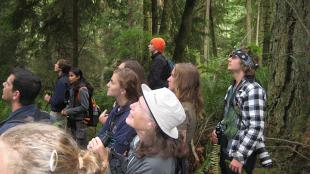 Teenagers attending VENT camp