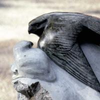 Peregrine Falcon sculpture