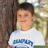 Hayden Goold, 4th grader at School in the Woods